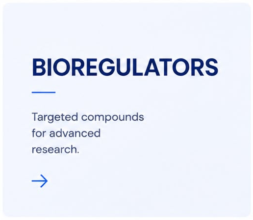 Bioregulators – Targeted compounds for advanced research